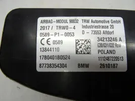 BMW 5 G30 G31 Istuimen turvatyyny 2610187