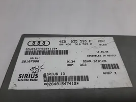 Audi A8 S8 D3 4E Otras unidades de control/módulos 4E0035593F