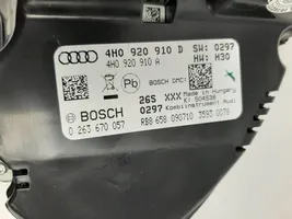 Audi A8 S8 D4 4H Spidometras (prietaisų skydelis) 4H0920910D