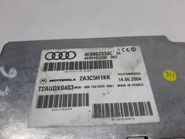 Audi A8 S8 D3 4E Äänikomentojen ohjainlaite 4E0862333C