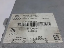 Volkswagen Phaeton Reproductor CD/DVD y unidad de navegación 3D0919146