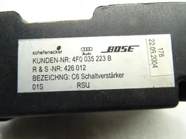 Audi A6 S6 C6 4F Amplificateur de son 4F0035223B