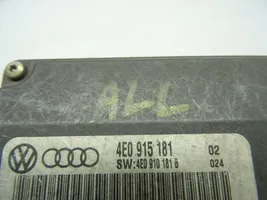 Audi A8 S8 D3 4E Akun ohjainlaite 4E0915181