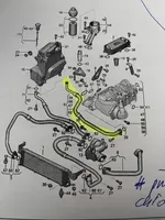 Audi RS6 C6 Tubo flessibile mandata olio del turbocompressore turbo 4F0117317A