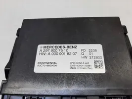 Mercedes-Benz EQS V297 Centralina/modulo scatola del cambio A2979007510