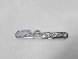 Porsche Carrera GT Valmistajan merkki/logo/tunnus porsche