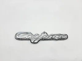 Porsche Cayenne (9PA) Mostrina con logo/emblema della casa automobilistica porsche