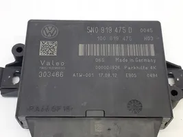Volkswagen Tiguan Parkavimo (PDC) daviklių valdymo blokas 5N0919475D