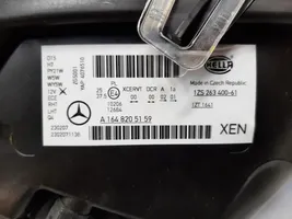 Mercedes-Benz ML W164 Etu-/ajovalon valaisimen sarja A1648205159