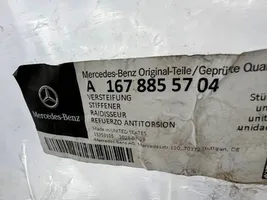 Mercedes-Benz GLS X167 Etupuskurin ylempi jäähdytinsäleikkö A1678855704