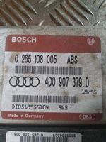 Audi A4 S4 B5 8D ABS-ohjainlaite/moduuli 0265108005