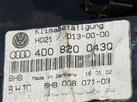 Audi A8 S8 D2 4D Unité de contrôle climatique 4D0820043Q
