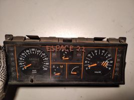 Renault Espace II Compteur de vitesse tableau de bord 
