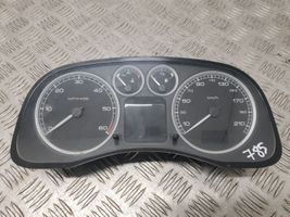 Peugeot 307 Geschwindigkeitsmesser Cockpit 216748814