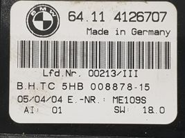 BMW 3 E46 Oro kondicionieriaus/ klimato/ pečiuko valdymo blokas (salone) 4126707