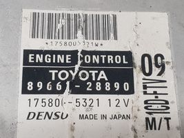 Toyota Previa (XR30, XR40) II Sterownik / Moduł ECU 8966128890