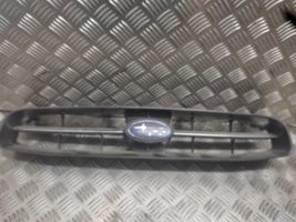 Subaru Impreza II Grille calandre supérieure de pare-chocs avant 