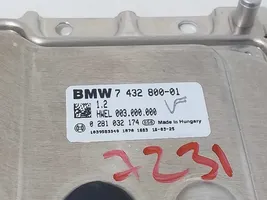 BMW 5 GT F07 Ohjaustehostimen ohjainlaite/moduuli 743280001