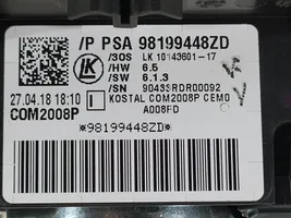 Citroen DS4 Przycisk / Pokrętło regulacji oświetlenia deski rozdzielczej 98199448ZD