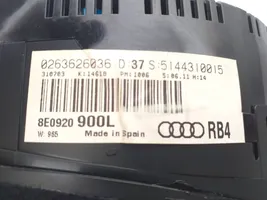 Audi A4 Allroad Compteur de vitesse tableau de bord 8E0920900L
