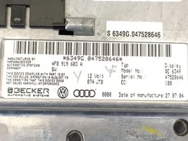 Audi A6 S6 C6 4F Schermo del visore a sovrimpressione 4F0919603A