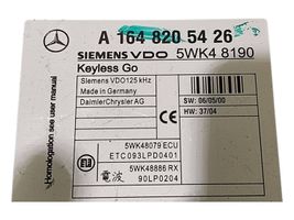 Mercedes-Benz GL X164 Avaimettoman käytön ohjainlaite/moduuli A1648205426