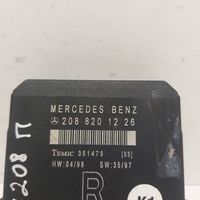 Mercedes-Benz CLK A208 C208 Centralina/modulo portiere 2088201226