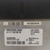 Mercedes-Benz C W203 Sterownik / Moduł ECU A1111532679