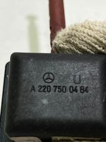 Mercedes-Benz S W220 Blocco/chiusura/serratura del portellone posteriore/bagagliaio A2207500484