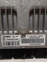 Peugeot 407 Sterownik / Moduł ECU 9658198080