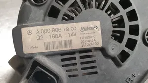 Mercedes-Benz C AMG W204 Generatore/alternatore A0009067900