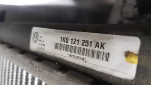 Volkswagen PASSAT B6 Jäähdyttimen lauhdutin 1K0121251AK