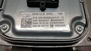 Opel Astra K Ajovalojen virranrajoitinmoduuli Xenon 39024626