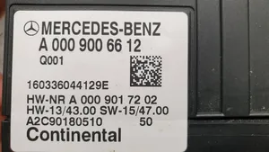 Mercedes-Benz C W205 Centralina/modulo pompa dell’impianto di iniezione A0009006612