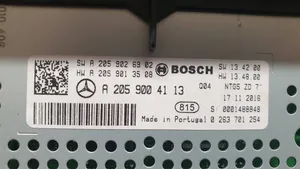 Mercedes-Benz C W205 Unità principale autoradio/CD/DVD/GPS A2059004113