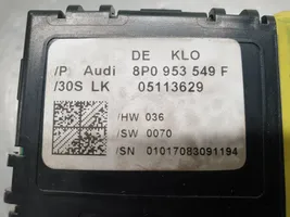 Audi A3 S3 8P Moduł / Sterownik komfortu 8P0953549F