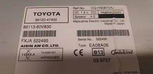 Toyota Prius (XW30) Unité principale radio / CD / DVD / GPS 8612047400