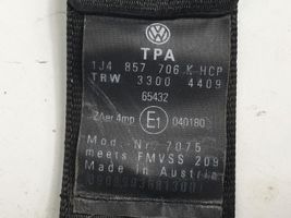 Volkswagen Bora Cintura di sicurezza anteriore 1J4857706KHCP