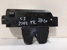 Citroen C3 Loquet de verrouillage de hayon 9652301980