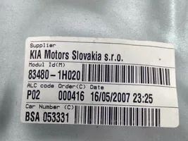 KIA Rio Mécanisme lève-vitre de porte arrière avec moteur 834801H020