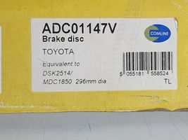 Toyota Auris E210 Disco del freno anteriore ADC01147V