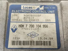 Renault Clio III Calculateur moteur ECU R04080009F