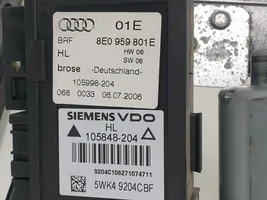 Audi A4 S4 B7 8E 8H Alzacristalli della portiera posteriore con motorino 8E959801E