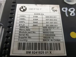 BMW 5 F10 F11 Monitor / wyświetlacz / ekran 6550924787101