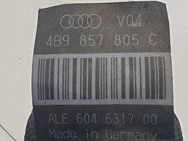 Audi A6 Allroad C5 Cintura di sicurezza posteriore 4B9857805C