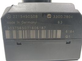 Mercedes-Benz S W221 Lector de tarjeta/llave de arranque 2215450508