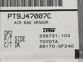 Toyota Corolla Verso AR10 Module de contrôle airbag 235731103