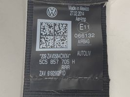 Volkswagen Beetle A5 Etuistuimen turvavyö 5C5857705H