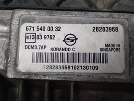 SsangYong Korando Moottorin ohjainlaite/moduuli 6715400032