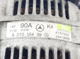 Mercedes-Benz A W168 Generatore/alternatore A0101543902